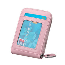 Load image into Gallery viewer, TRASSORY Genuine Leather Rfid Blocking 14 Slots Business Credit ID Card Holder