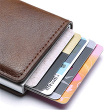 Load image into Gallery viewer, BISI GORO 2019 Men Women Business Credit Card Holder Polyurethane