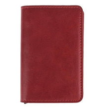 Load image into Gallery viewer, Male Metal Card Holder RFID Aluminium Alloy Credit Card Holder Polyurethane