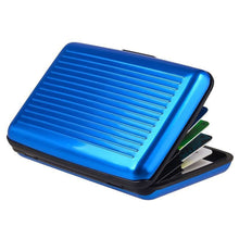 Load image into Gallery viewer, 9 Colors Aluminium Alloy Unisex Wallet Credit Card Holder RFID Metallic