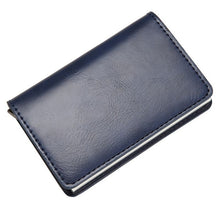 Load image into Gallery viewer, New Business Credit Card Holder Men RFID Wallet Polyurethane