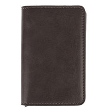 Load image into Gallery viewer, 2019 Male Metal Card Holder RFID Aluminium Alloy Credit Card Holder Polyurethane