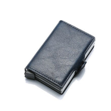 Load image into Gallery viewer, Fashion Metal Card Holder RFID Aluminium Alloy Credit Card Holder Polyurethane