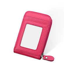 Load image into Gallery viewer, Genuine Leather RFID Blocking Wallet Credit Card Holder