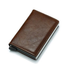 Load image into Gallery viewer, 2019 New Anti theft Men Vintage Credit Card Holder Blocking Rfid Wallet Polyurethane