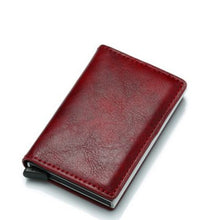 Load image into Gallery viewer, 2019 New Anti theft Men Vintage Credit Card Holder Blocking Rfid Wallet Polyurethane