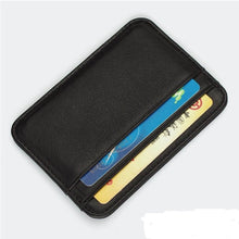 Load image into Gallery viewer, RFID Blocking Slim Leather Wallet Cow Genuine Leather
