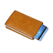 Load image into Gallery viewer, New Business Credit Card Holder Men RFID Wallet Polyurethane