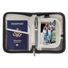 Load image into Gallery viewer, Money Business Passport Holder Organizer Flight Tickets RFID Polyester