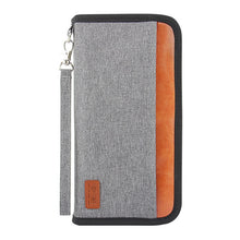 Load image into Gallery viewer, Money Business Passport Holder Organizer Flight Tickets RFID Polyester