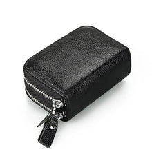 Load image into Gallery viewer, RFID Blocking Leather Wallet for Women and Men, ID Credit Card Holder Polyester