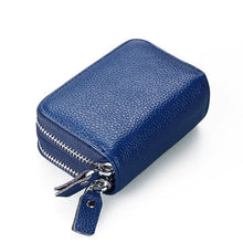 Load image into Gallery viewer, RFID Blocking Leather Wallet for Women and Men, ID Credit Card Holder Polyester