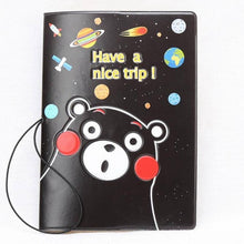 Load image into Gallery viewer, Leopard Pattern Multi-Function Card Holder ID Bank Passport Covers Protector Wallet PVC