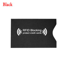 Load image into Gallery viewer, 2/5Pcs RFID Aluminium Blocking Credit Card Holder Safety Anti Thief Bank Card Polyurethane