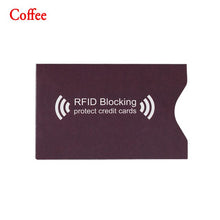 Load image into Gallery viewer, 2/5Pcs RFID Aluminium Blocking Credit Card Holder Safety Anti Thief Bank Card Polyurethane