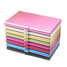 Load image into Gallery viewer, Creative Casual Business Card Case Stainless Steel Aluminum Holder Men Metallic