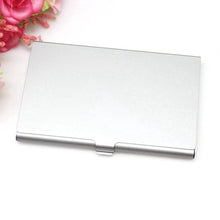 Load image into Gallery viewer, Creative Casual Business Card Case Stainless Steel Aluminum Holder Men Metallic