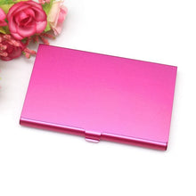 Load image into Gallery viewer, Creative Casual Business Card Case Stainless Steel Aluminum Holder Men Metallic