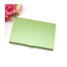 Load image into Gallery viewer, Creative Casual Business Card Case Stainless Steel Aluminum Holder Men Metallic