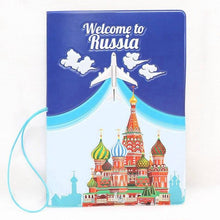 Load image into Gallery viewer, Novelty New 2019 Camera Passport Cover Women/Men Business Card PVC